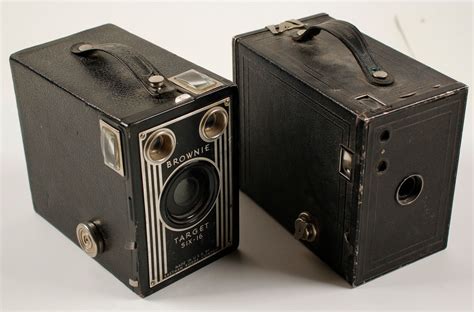 vintage box cameras